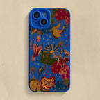Floral Leopard Eyes Case for Samsung Galaxy S26 S25 S24 S23 A16