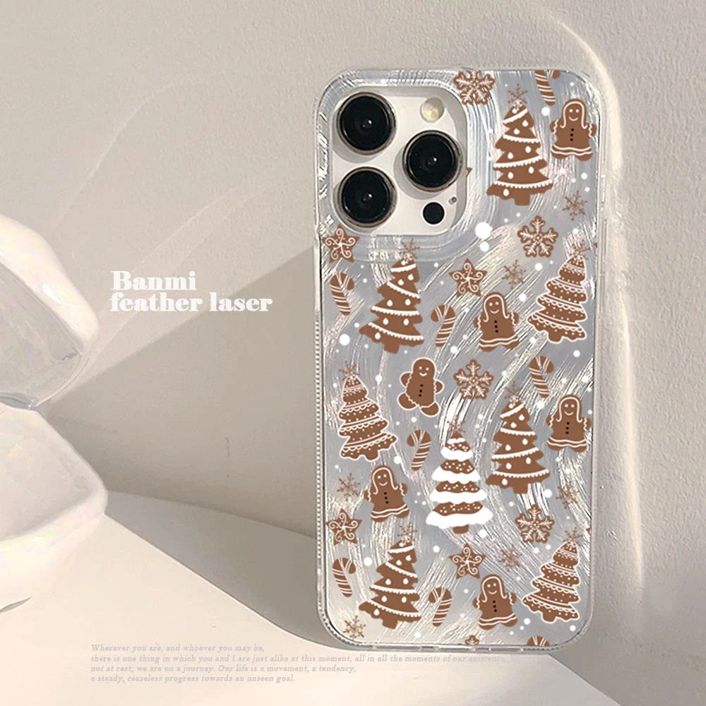 Christmas Tree Laser Case for Redmi Note 14 13 12 11 Pro Plus 13C 14C 5G