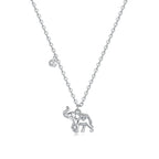 Original 925 Sterling Silver 18K Gold Heart Lock and Key Necklace Y-shaped Chain Necklace For Women Memorial Prayer Jewelry Gift