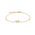 ANDYWEN 925 Sterling Silver Initial 26 Letters Alphabet Monogram Gold Name Bracelet Crystal CZ Zircon 2021 Fashionable Jewelry
