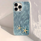 Ocean Whale Starfish Case for iPhone 17 16 15 14 13 12 11 Pro Max Plus XR