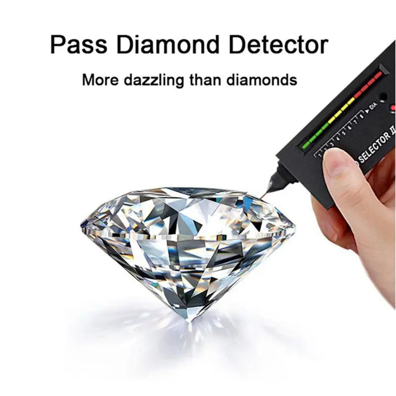 Lnngy 925 Sterling Silver Moissanite Ring Wedding Bands for Women Brilliant Lab Diamond Ring Bijoux Bague Fine Jewelry Gift