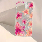 Watercolor Hibiscus Case for Samsung Galaxy A36 A16 A55 A35 S25 S24 Ultra