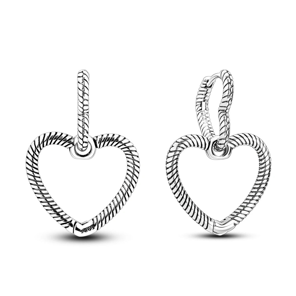 925 Sterling Silver Classic Multi Ring Drop Earrings Elegant Birthday Jewellery