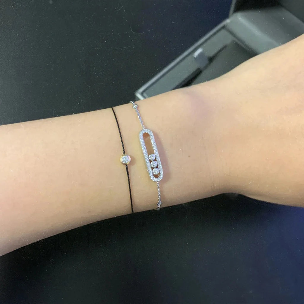 Premium Quality 925 Sterling Silver Jewelry Women's Bracelet.Romantic Anniversary Jewelry Gifts Party Accessories