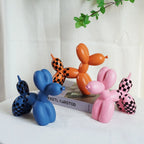 Orange Pink Balloon Dog Statues Decorative Figurines Living Room Bookshelf Office Pop