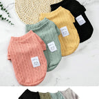 Classic Puppy Dog Knitting Sweater Winter Warm Pet Clothes for Small Dogs Cats Vest Pet Clothing Apparel French Bulldog Costume