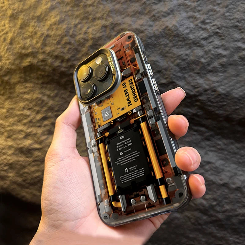 Circuit Board IMD Case for Xiaomi Poco F6 X6 M6 Pro Mi 14 13 12T