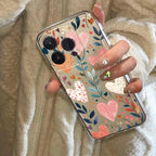 Love Heart Leaves Moon Case for Redmi Note 14 13 12 11 Pro Plus 12S 13C 14C