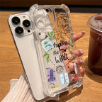 World Travel Clear Case for iPhone 16 15 14 13 12 11 Pro Max SE