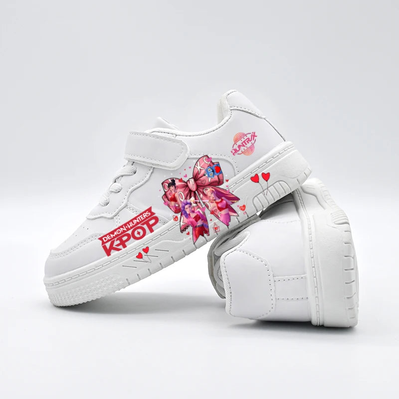 K-pop Girls Fashion trainers Valentine's Day Print Breathable Sport Shoes