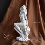 Greek Mythology Goddess Statue Bookshelf Wall Shelves Aphrodite Sculpture Home Decor