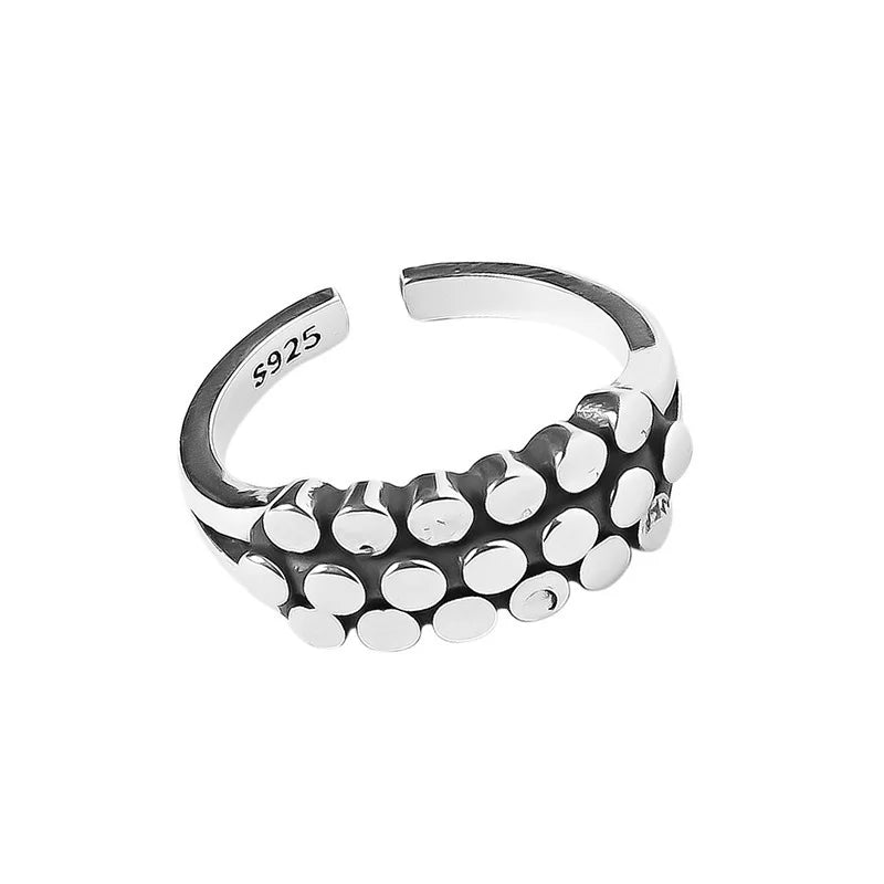 925 Sterling Silver Round Ball Geometry Stackable Rings For Women Wedding Elegant Designer Jewelry Ladies Accessories Jewellery