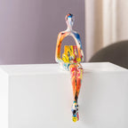 Graffiti Abstract Figurine Modern Pop Art Sculpture Living Room Bookshelf Desk Decor
