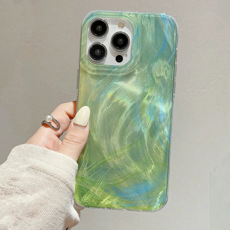 Glitter Gradient Starry Sky Case for Samsung Galaxy A16 A55 A35 A15 S25 S24