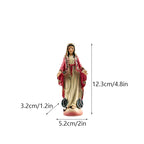 12cm 20cm Resin Our Lady of Fatima Statues Virgin Mary Sculpture Catholic Altar