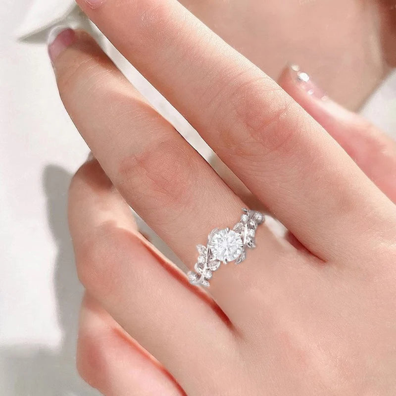 D VVS1 2ct Moissanite Diamond Wedding Band 14K Gold Filled Certified Ring
