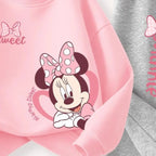Disney Minnie Mouse Girls Spring Autumn Pullover and Trousers 2-Piece Set