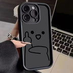 Cartoon Fun Stickman Case for iPhone 17 16 15 14 13 12 11 Pro Max XR XS SE2