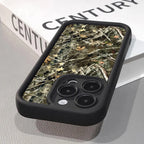 Forest Camouflage Pattern Simple Silicone Cover Case For iPhone 17 16 e 15 14 13 12 Mini 11 Pro XS Max 7 8 Plus Thickened Cover