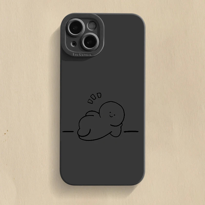 Funny Matchman Matte Case for Samsung S23 S22 Ultra S21 Plus A52s