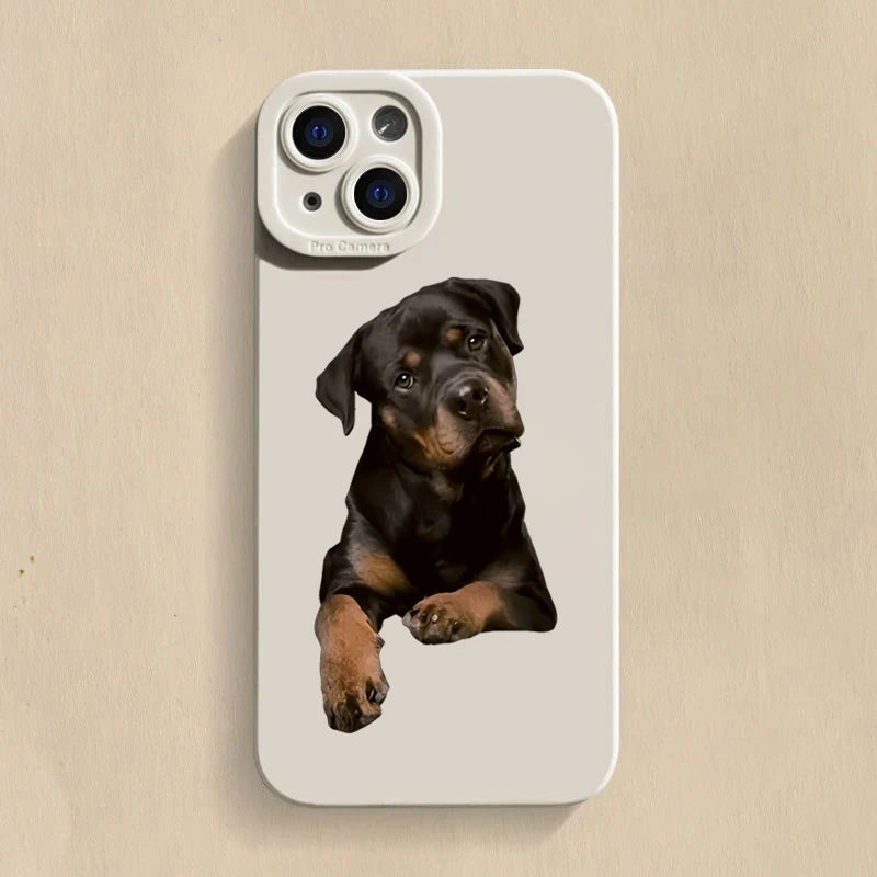 Cute Cat Dog Pattern Case for Samsung Galaxy A16 A14 A54 S25 S24