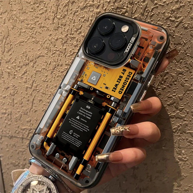 Circuit Board IMD Case for Xiaomi Poco F6 X6 M6 Pro Mi 14 13 12T