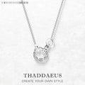Queen Crown Link Chain Necklace 925 Sterling Silver Romantic Jewellery Gift