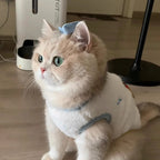 Cozy Cat Vest Indoor Winter Warm Plush Fleece Jacket Puppy Kitten Clothes