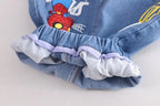 Summer Boys Spiderman Short Sleeve T-Shirt & Jeans Set Kids Fashion Clothing