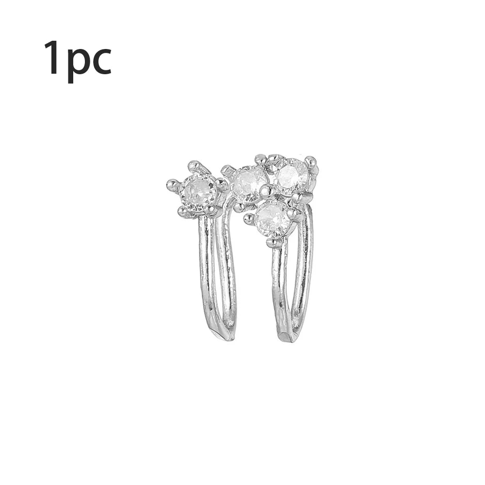 2PCS Gold Colour Star Dangle Earrings Luxury Star Pendientes y2k Jewelry