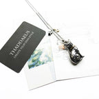 Star Cat Chain Necklace 925 Sterling Silver Fashion Cute Jewellery Gift