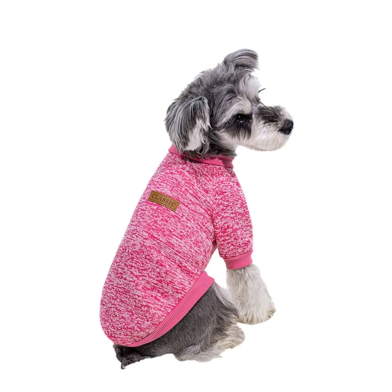 Winter Dog Clothes for Small Dogs Warm Dog Vest French Bulldog Sweatshirt Puppy Cat Costume Chihuahua Coat Schnauzer Pug Outfits