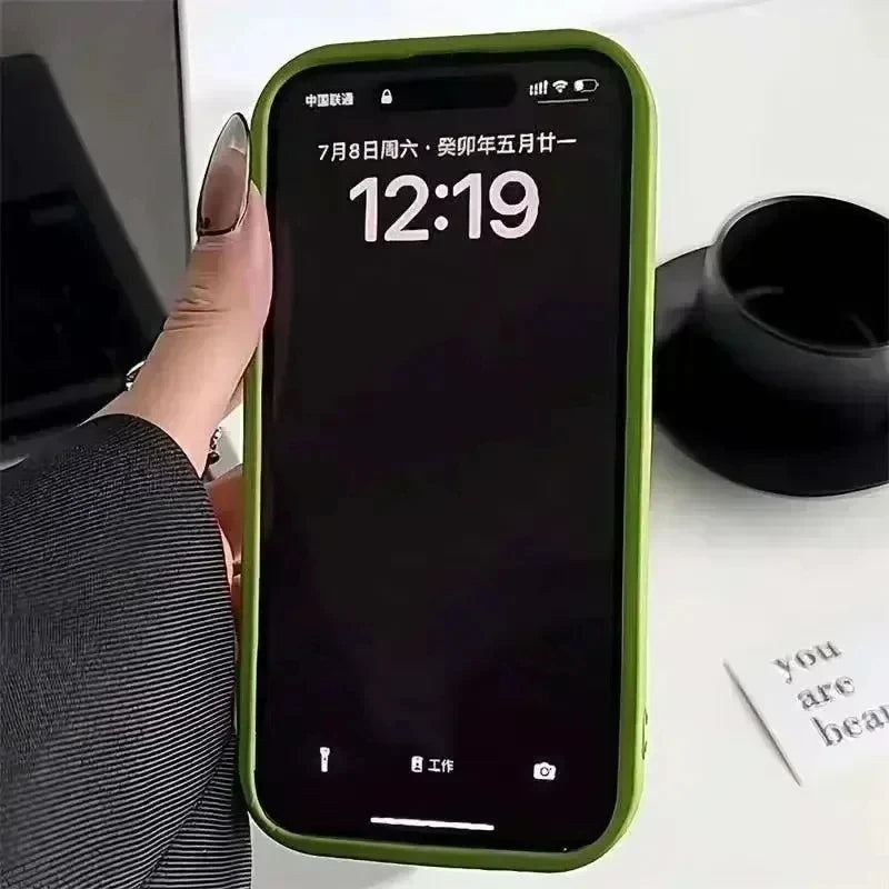 Mountain Cloud Silicon Case for iPhone 17 16 15 14 13 12 11 Pro Max Plus Air