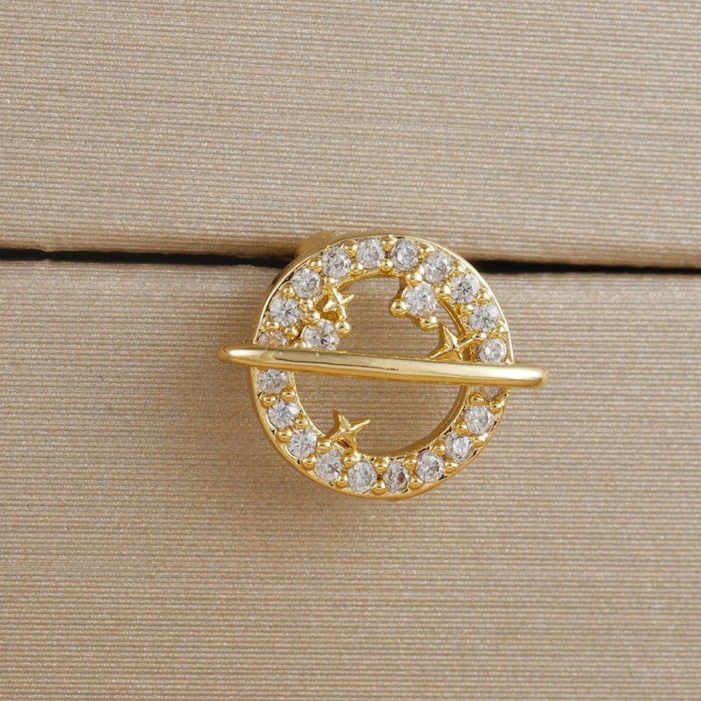 1pc Cartilage Ear Piercing Stud Women Surgical Steel Flat Back
