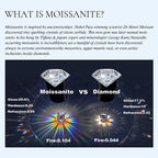 DWJ Luxury 1-5ct Moissanite Diamond Rings for Women Big Solitaire Wedding Real 925 Sterling Silver Luxury Designer Fine Jewelry