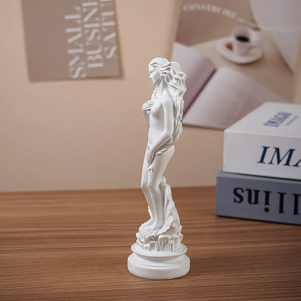 Aphrodite Statue Greek Mythology Goddess of Beauty Miniature Figurine Bookshelf Decor