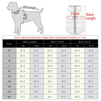 Winter Warm Fleece Dog Jacket For Small Large Dogs Cats Waterproof Pet Vest Jacket with D-ring Labrador French Bulldog Clothing