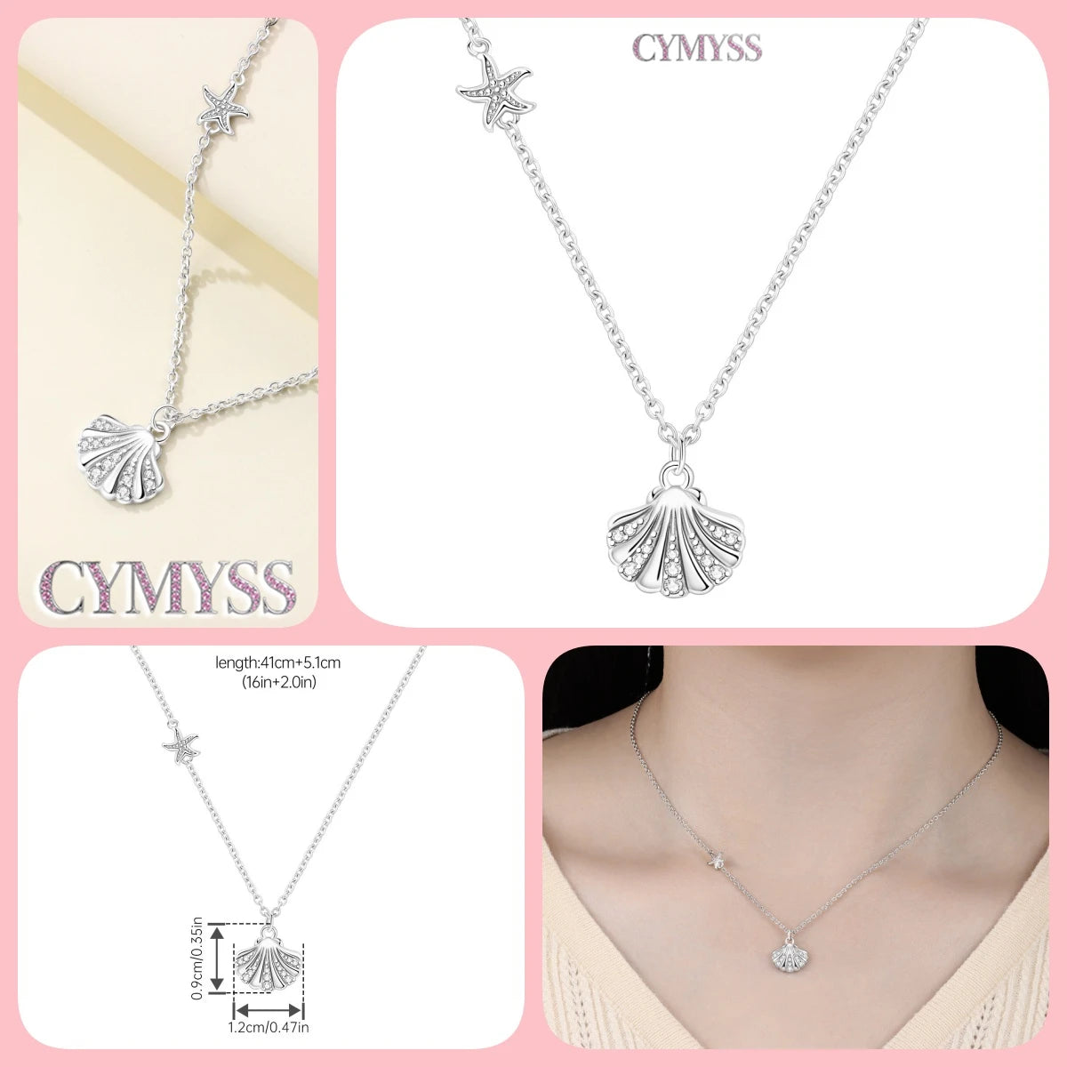 Original 925 Sterling Silver 18K Gold Heart Lock and Key Necklace Y-shaped Chain Necklace For Women Memorial Prayer Jewelry Gift