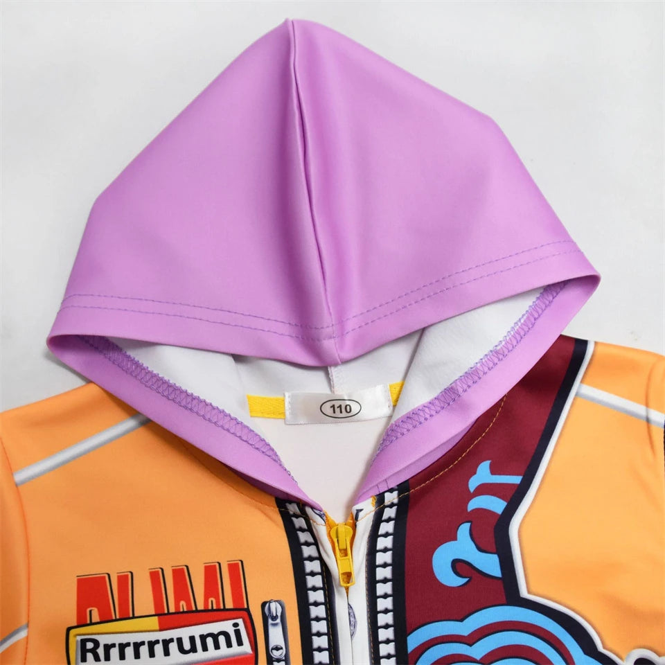 Kids Kpop Demon Hunter Hoodie and Pants Set Fashion Girls Casual Clothing