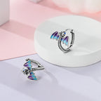 925 Sterling Silver Cats Dogs Animals Hoop Ear Studs Anniversary Gift