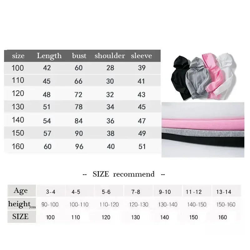 Kids Kpop Devil Hunter Huntrix Printed Hoodie & Sports Pants 2pc Casual Set