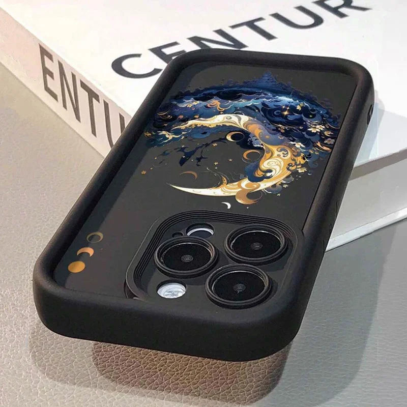Luxury Moon Case for Xiaomi Redmi Note 14 13 12 11 Pro Plus 13C 12C 14C