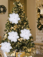 10 Pcs Angel Wings Hanging Ornament Christmas Tree Decoration Angel Wing Pendant Wedding Prop Valentines Day Birthday Decor