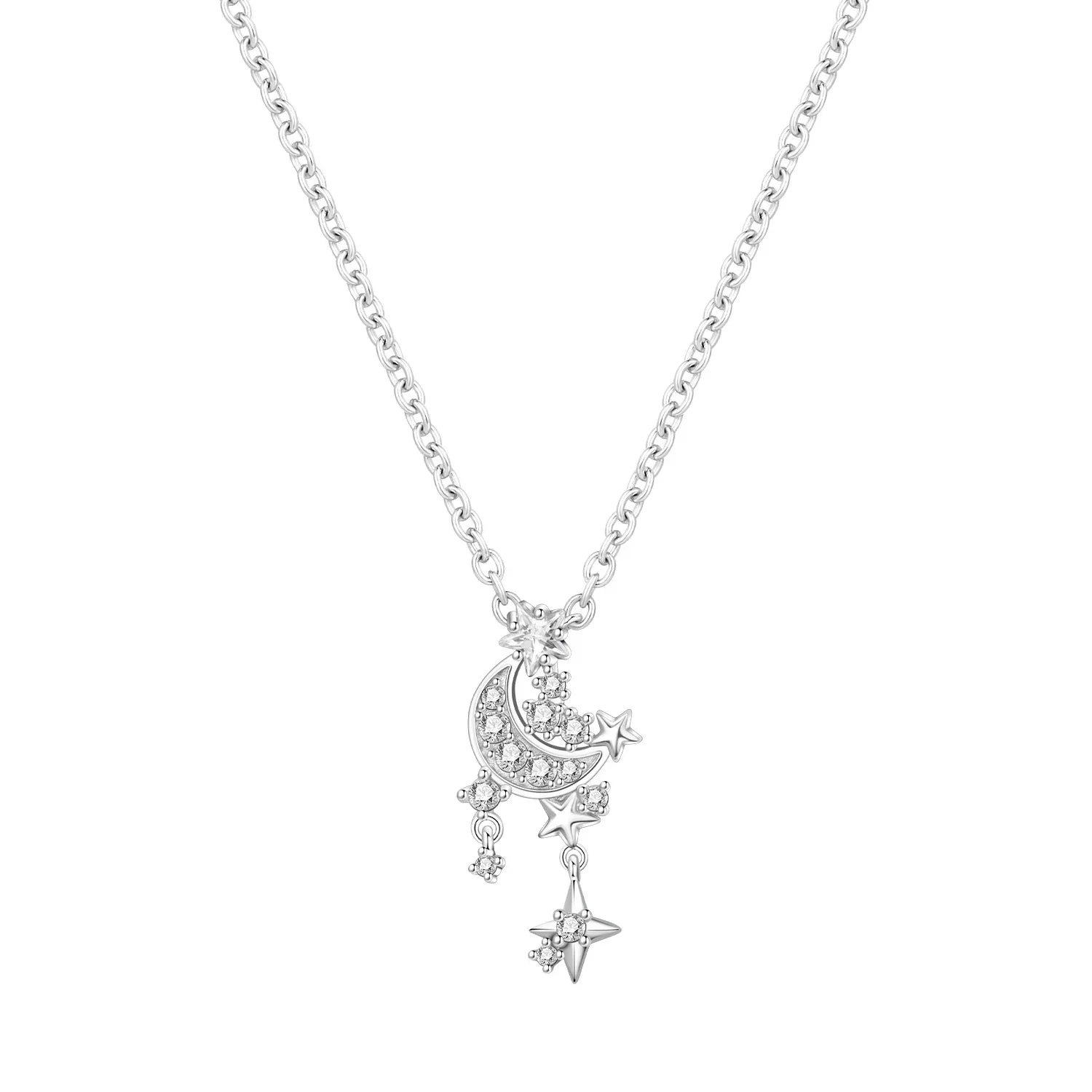 Original 925 Sterling Silver 18K Gold Heart Lock and Key Necklace Y-shaped Chain Necklace For Women Memorial Prayer Jewelry Gift