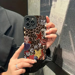 Cheetah Vintage Leopard Star Case for Samsung S25 S24 S23 A16 A54