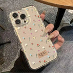 Small Cherry & Flower Case for Xiaomi Redmi Note 14 13 Pro Plus 12S 13C 14C