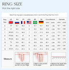 DW Luxury 0.5-2CT Moissanite Diamond Rings for Women Engagement Real 925 Sterling Silver Original Wedding Gemstone Fine Jewelry