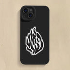 Fashion Black Flame Case for Samsung Galaxy S24 S23 Ultra A54 A34