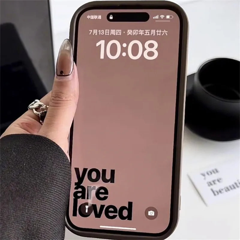 Landscape Mountain Train Case for iPhone 16 15 14 13 12 11 Pro Max XR 7 8